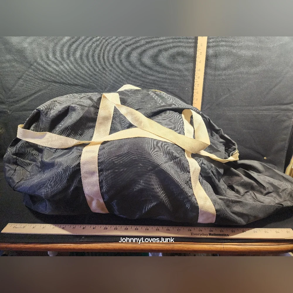 Vintage 80s DARE Program Duffle Bag Drug Abuse Resistance Education Used